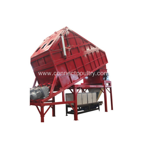 Raw Material bin in rendering plant